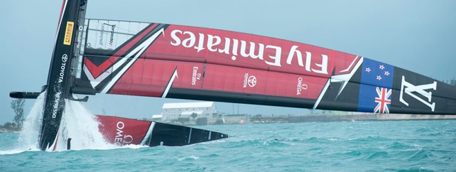 Team NZ working to repair capsize damage