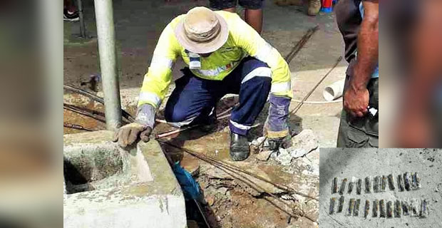 Parcels containing marijuana extracted from sewer lines