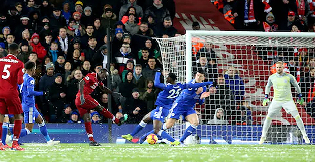 Leicester holds Liverpool to a 1-all draw 