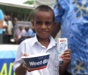 Govt to provide free milk and Weetbix for Year One students from today