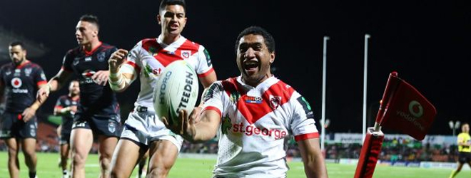Dragons power to a convincing win over the Warriors