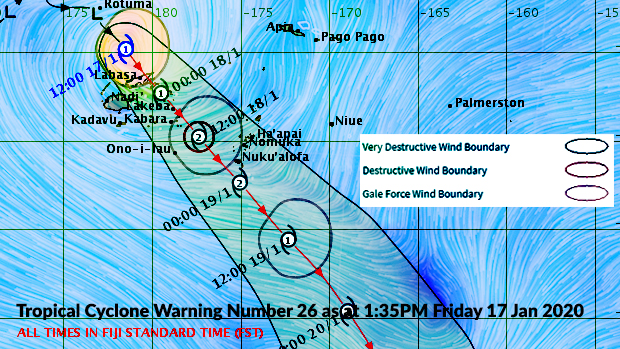 People of Fiji starting to prepare for Category 1 Tropical Cyclone Tino