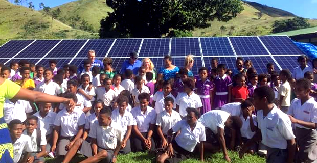 Installation of solar power system to benefit students of Ratu Meli and Yasawa North