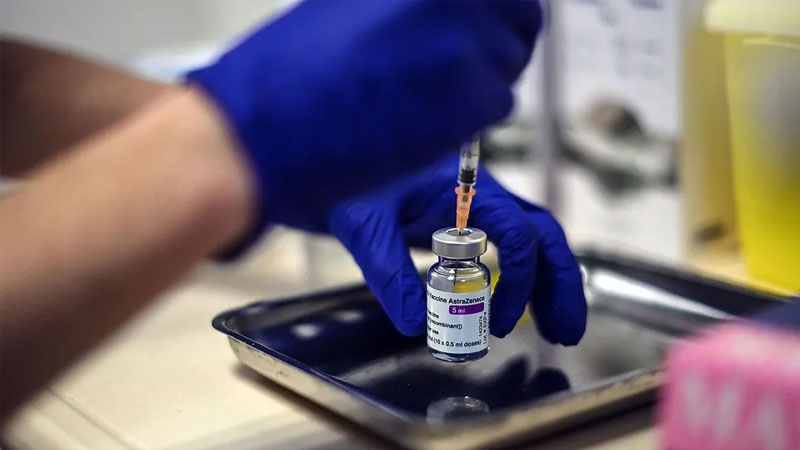 49% of the target population get the first dose of AstraZeneca while 6.12% of the people are fully vaccinated