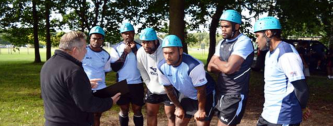 Flying Fijians continue to work on set plays before opening clash against England