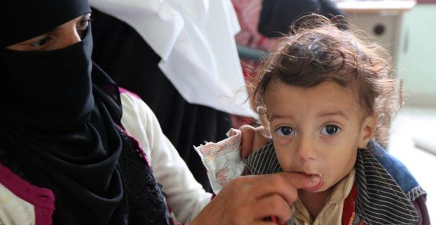 One million more children at risk from famine in Yemen