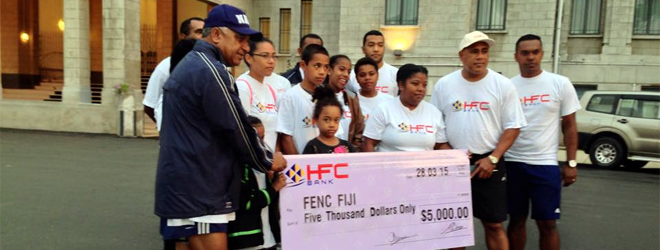 HFC Bank donates $5,000 to FENC