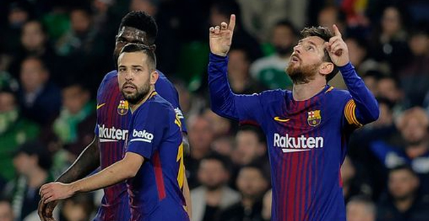 Barcelona thrashes Real Betis in La Liga