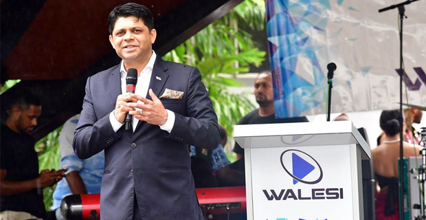 AG launches the free Wifi hotspot at Ratu Sukuna Park in Suva 