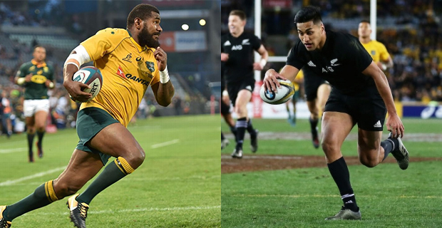 Standout wings Koroibete and Ioane to face off during Bledisloe Cup match