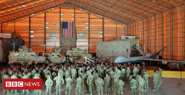 US airbase in Iraq hit by rockets