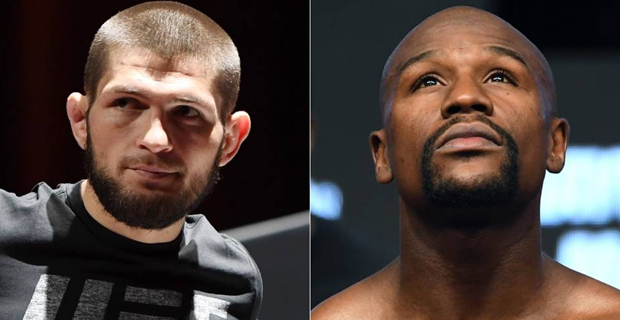 Mayweather responds to Khabib Nurmagomedov challenge with 'get the chequebook out!'