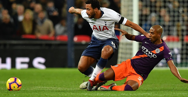 Manchester City tops EPL table after 1-0 win over Tottenham 