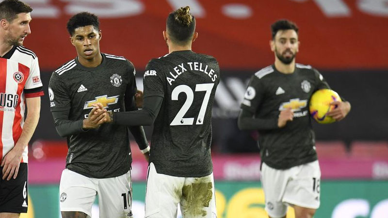 Man United beats Sheffield United 3-2