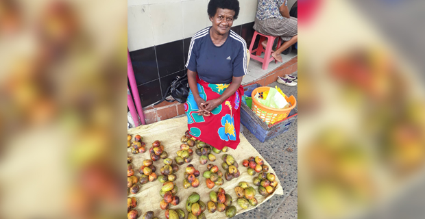 I bring mangoes to sell in Suva to help support my family of six - Merewai Lewatabua