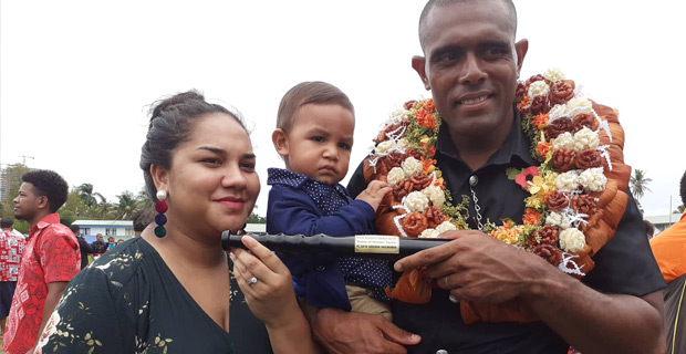 Emotional journey for Tagicakibau who lost his father 3 weeks into Police Force recruitment training