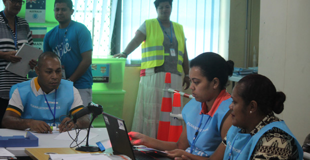 Fijian Elections Office starts process of preparing postal ballot packages for 2018 General Elections