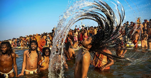 Millions descend on North India's Prayagraj for Kumbh Mela
