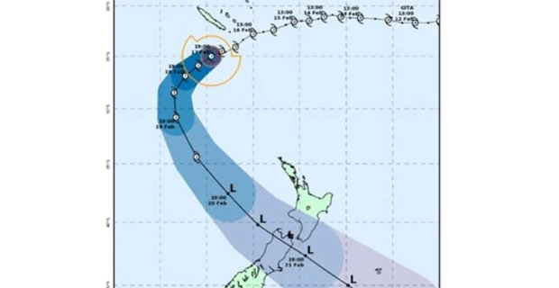 TC Gita expected to hit NZ tomorrow or early Wednesday