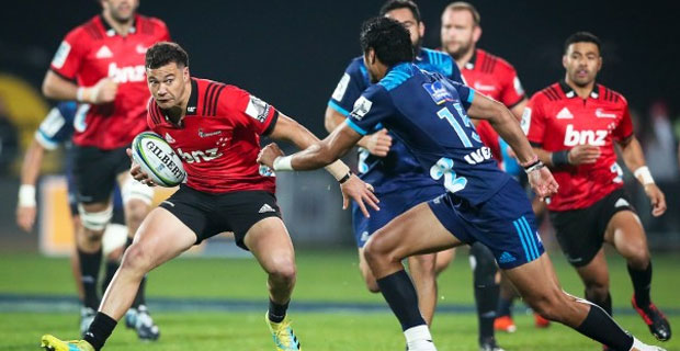 Crusaders hold off the Blues 19-11 in round 15