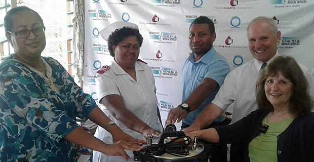 New sterilizing machine to assist 800 diabetic patients 
