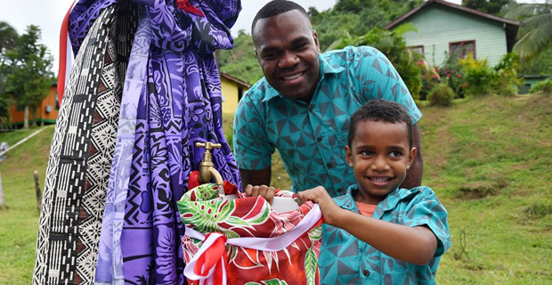Nadovu Villagers finally get clean drinking water