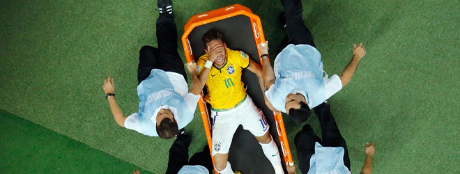 Neymar out of the World Cup