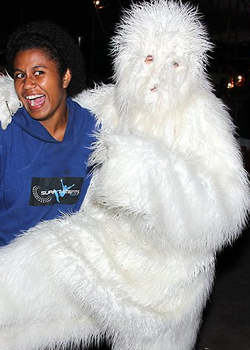 The Yeti spotted at Fiji Showcase