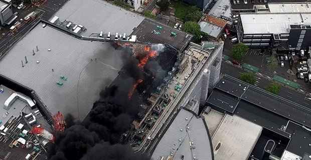 Person missing after massive blaze engulfs Sky City Convention Centre in New Zealand