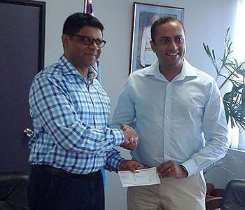 Airports Fiji Limited hands over $10M dividend cheque to Govt