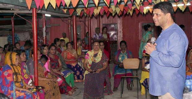 AG attends Lord Krishna's birthday celebrations in Nakasi