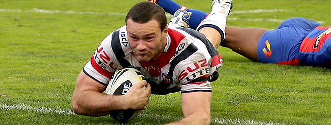 Roosters players rally around team mate