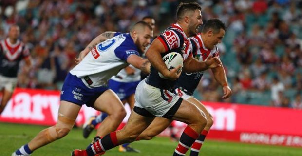 Cronk and Tedesco help Roosters tame Bulldogs