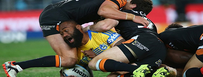 Radradra scores 2 tries in Eels win