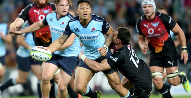 Folau sidelined for 4 weeks with hamstring injury