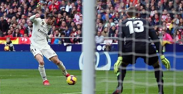 Gareth Bale scores 100th Real goal in derby win