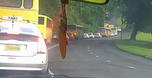 FRA might open 2 lanes on Edinburgh Drive in the mornings going down to Suva to ease traffic