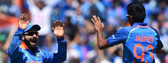 India crush South Africa to reach semi-finals