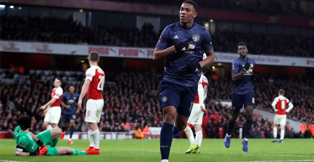 Ole Gunnar Solskjaer keeps perfect record as Man Utd beat Arsenal in FA Cup 4th round