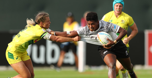 Fijiana 7s team beaten 38-0 by Australia in opening pool match of Dubai 7s