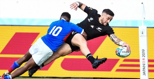All Blacks halfback Perenara nominated for Try of the Year award for stunning effort against Namibia