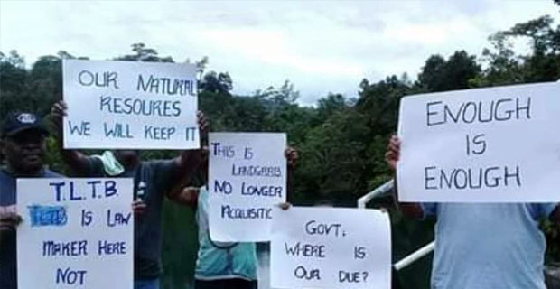 11 men charged for criminal trespass after threatening to cut off water supply to Suva