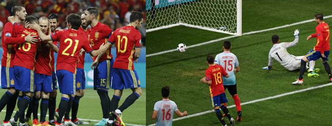 Spain progresses to the last 16 of Euro 2016