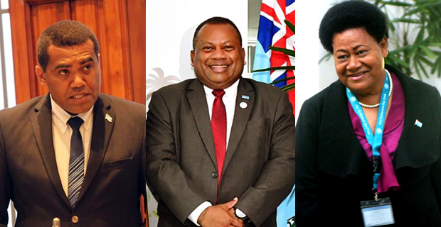 Two new Assistant Ministers sworn-in while Seruiratu takes over Foreign Affairs portfolio 