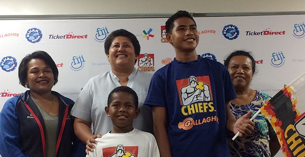 Dreams come true as Zimran Kamea and Elijah Vosadina are chosen to be Chiefs for a day