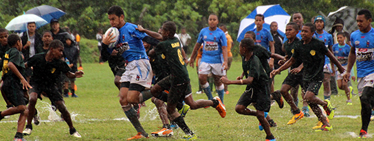 Kaji Ruggers battle it out despite adverse weather conditions  