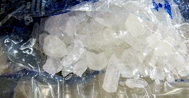 Two men charged after allegedly being found with methamphetamine