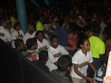 Thousands welcome New Year at Street Party