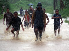 Flood waters rising in Tailevu/Naitasiri