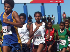 Day two starts with upset